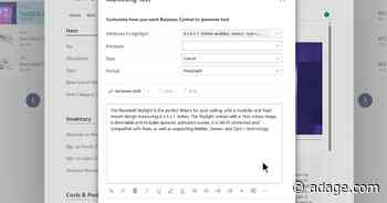 Microsoft introduces AI assistant for marketing, customer service