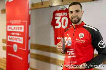 ADAM PHILLIPS IS YOUR FEBRUARY PLAYER OF THE MONTH