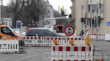 Nahe des Alten Stadtbads gibt es monatelange Behinderungen im Verkehr