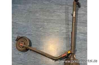 POL-DA: Rüsselsheim: Polizei sucht Eigentümer eines E-Scooters