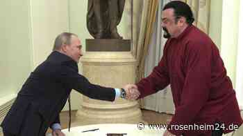 Putin zeichnet US-Action-Star Steven Seagal mit Freundschaftsorden aus