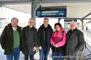 Vlotho: Delegation nimmt den Zug nach  Berlin