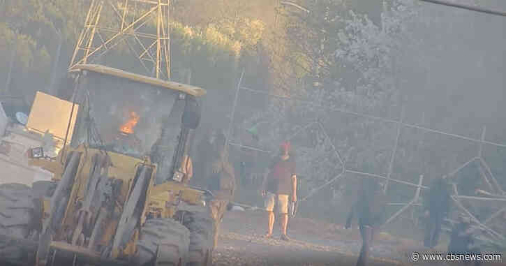 Police: Dozens detained after fire set, bricks thrown at planned Atlanta 'Cop City' training site