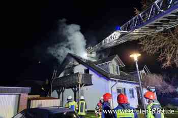 Feuer in Borgentreich-Großeneder: technischer Defekt als Ursache