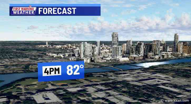 Warm temperatures even after a late-week cold front