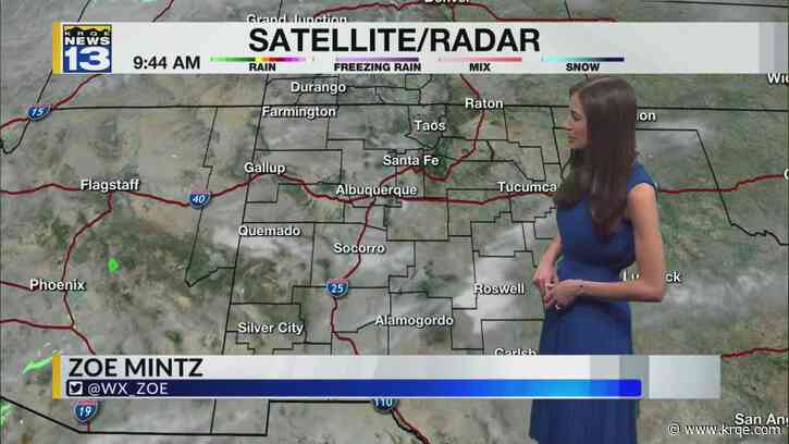 Warm and windy Monday