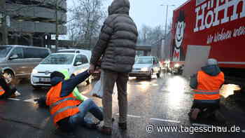 Haftstrafe für zwei Klimaaktivisten der "Letzten Generation"