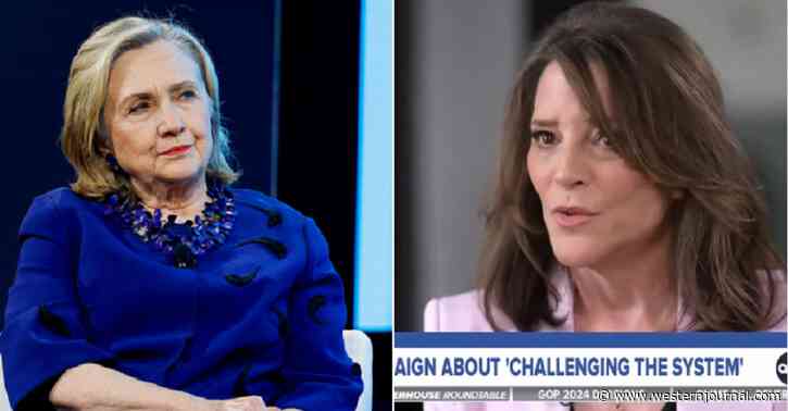 Biden's Only Rival Takes Swipe at Media, Clinton When Asked Why She Thinks She's Got a Shot at 2024