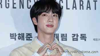 Jin Gives ARMY an Army Update in New Photo With BTS Bandmates J-Hope and Jimin