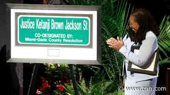Justice Ketanji Brown Jackson has street in Miami-Dade County named for her