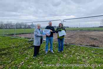 Knuzden recreation ground and kid's play area ready this spring