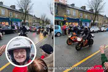 Colne speedway lover has Harley Davidson bike carry coffin at funeral