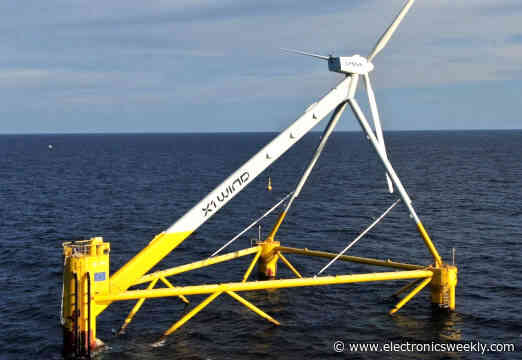 Prototype floating wind turbine delivers first kWh