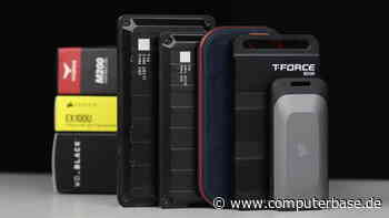 Externe USB-SSDs im Test: Corsairs Hitzkopf EX100U vs. WDs Papier-Schreib-Tiger P40