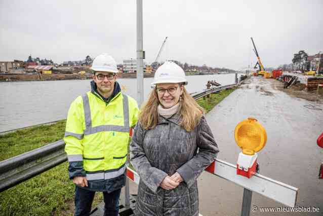 Albertkanaalbaan tot eind 2023 onderbroken voor bouw nieuwe brug maar: fietsers kunnen werf meestal wel passeren