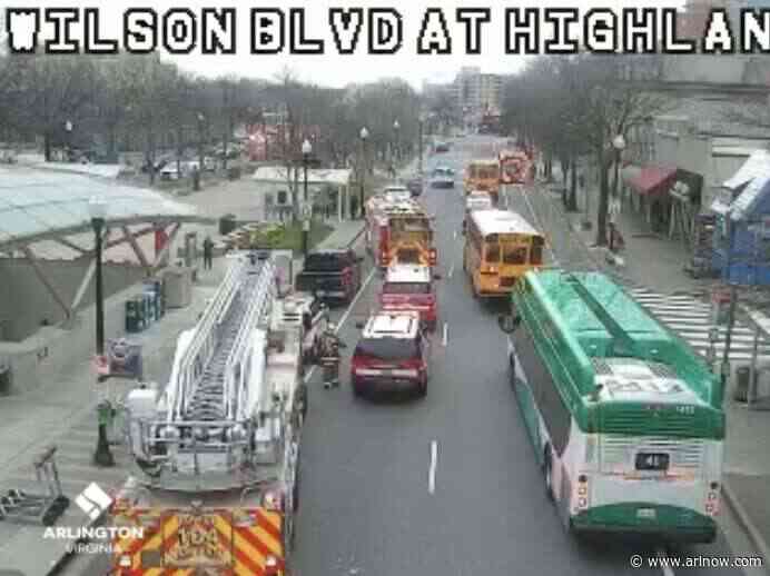 JUST IN: Smoke at Clarendon Metro station prompts large emergency response