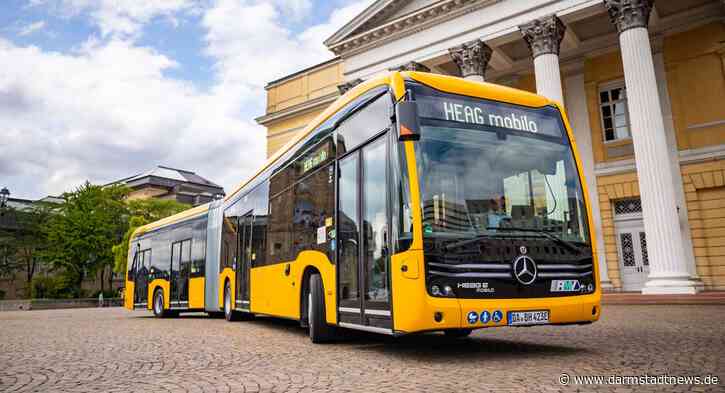 Mehr als die Hälfte des Fuhrparks bald elektrisch: HEAG mobilo bestellt 19 weitere Elektrobusse