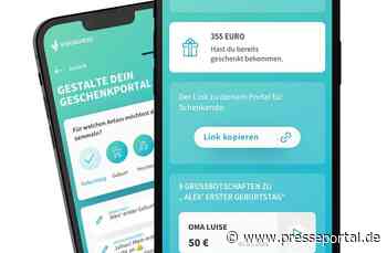 VisualVest startet individualisiertes Geschenkportal und ermöglicht Einzahlungen von Dritten ins Depot