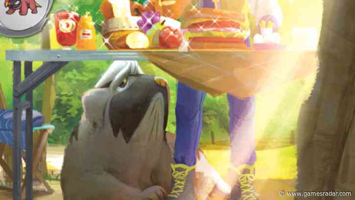 Exclusive Pokemon card reveal: it's all about sandwiches (and Mabostiff)