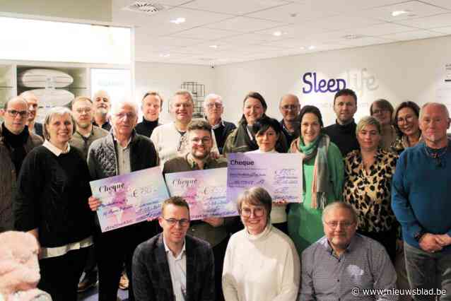 Vriendenkring John & Sybille steunt drie goede doelen