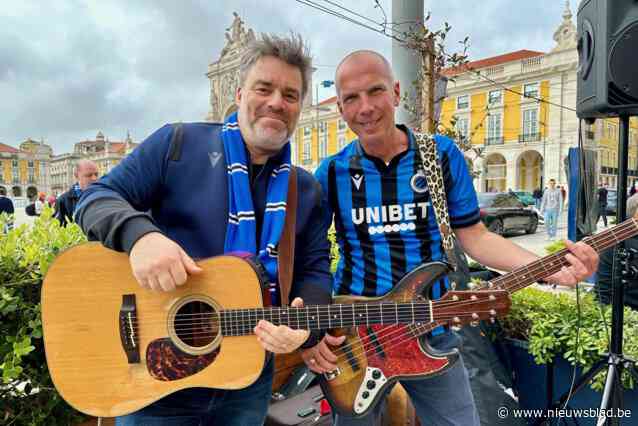 “Champions League spelen in maart is historisch voor ons”: duizenden Club-fans palmen Lissabon in en laten rellen niet aan hun hart komen