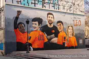 Mastercard champions young football fans with Lionel Messi mural