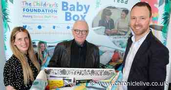 Children's charity launches England's first 'baby boxes' with essentials to give kids best start in life