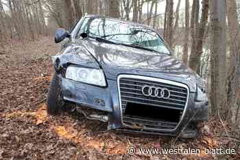 Alleinunfall: Mann (85) aus Petershagen schwer verletzt