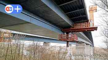 Hochbrücke: Start für die Arbeiten über dem Nord-Ostsee-Kanal in Kiel