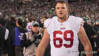 Former first-rounder Mike McGlinchey leads list of 49ers free agents