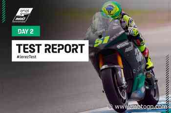 Granado, record nel secondo giorno di test MotoE™ a Jerez
