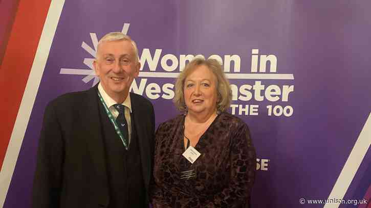 Christina McAnea is one of this year’s 100 Women in Westminster