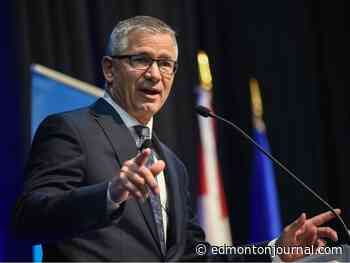 Finance Minister Toews promises 'no surprises' in spending at Edmonton Chamber of Commerce event