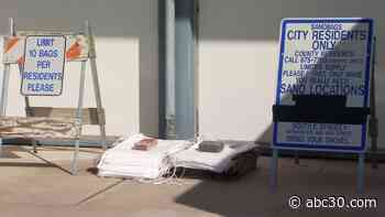 Where to get sandbags in the Valley as storm approaches