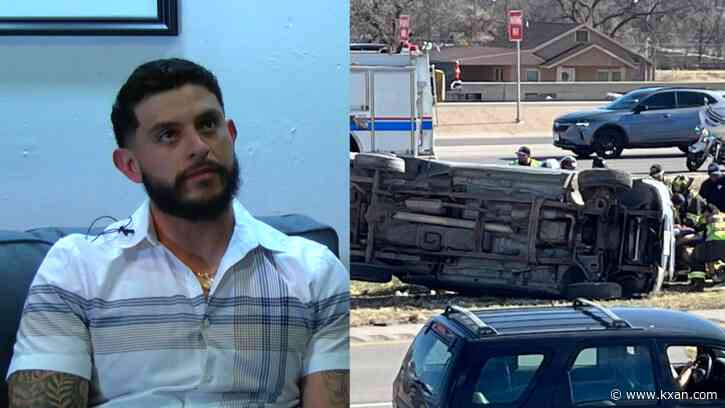 WATCH: Former Texas Marine relives helping family after rollover that ejected two children in San Angelo