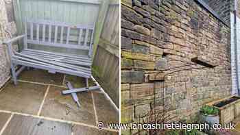 'Young' vandals damage Colne Citadel memorial garden