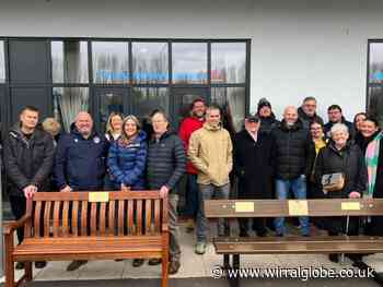 Vauxhall Motors FC unveil new memorial benches