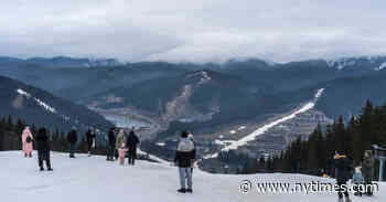 In Western Ukraine, Far From the Battlefield but Not the War