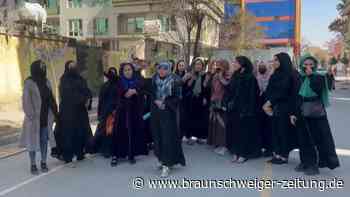 Protest am Weltfrauentag auch in Kabul