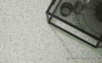 Kautschuk-Belag im Terrazzo-Stil