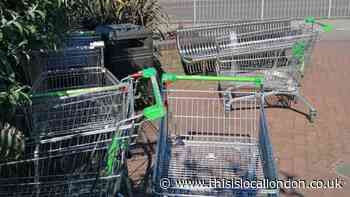 Romford councillor urges more action on abandoned trolleys