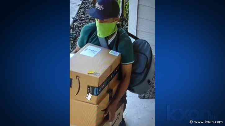 APD looking for suspected porch pirate who threatened victim with a knife