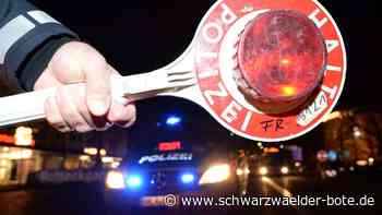 Rund 600 Fahrzeuge überwacht: Polizei kontrolliert Autofahrer  auf B 294 bei Simmersfeld