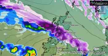 Weather maps show where and when snow will hit as Met Office yellow warning remains in place
