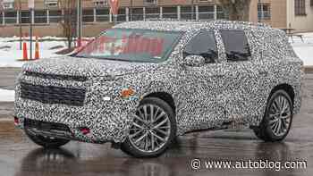 2024 Chevrolet Traverse Activ spied looking close to production