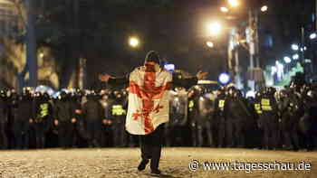 Proteste in Georgien: Kritik am geplanten "Agentengesetz"