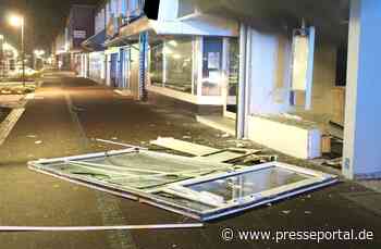 POL-MI: Hoher Sachschaden nach Geldautomatensprengung in Espelkamp