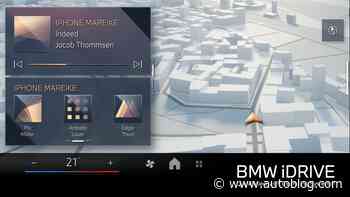 BMW unveils new iDrive infotainment system with smartphone-like design