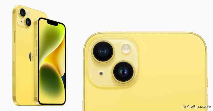 Apple launches new yellow color for iPhone 14 and iPhone 14 Plus
