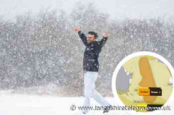 Met Office upgrades East Lancs weather warning to AMBER